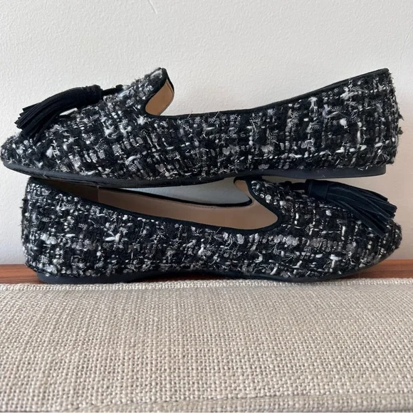 Karl Lagerfeld Paris Tilda 2 Tweed Flats - Picture 5 of 7